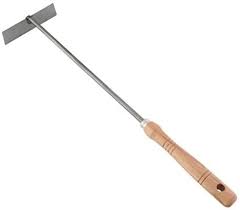 Kamino Flam Atizador De Carbon 45 Cm Acero Y Madera Atizador Con Mango Para Chimeneas Estufas Barbacoas Para Recoger Cen Chimeneas Color Plata Estufas