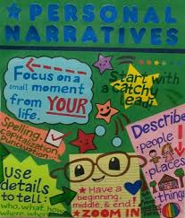 Personal Narratives Anchor Chart