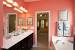 Peach Bathroom