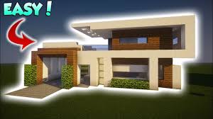 Small, dirty shacks becomes beautiful villas, simple cobblestone is replaced with jungle tree or terracotta, and that pile of sand blocks you threw on the floor instead of building a bed becomes an actual bed. Minecraft Medium Modern Tutorial How To Build A Modern House Youtube