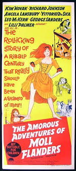 With kim novak, claire ufland,. Amourous Adventures Of Moll Flanders Daybill Movie Poster Leo Mckern Kim Novak Moviemem Original Movie Posters