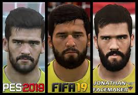 Thibaut courtois (ovr 87) read more. Alisson Becker Pes 2019 Fifa 19 Jonathan Facemaker Facebook