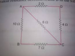 Find the equivalent resistance of this circuit. Determine The Equivalent Resistance Between A And B In The Following Circuit Brainly In