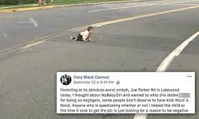 Driver Finds Baby Crawling Across New Jersey Road Daily Mail Online