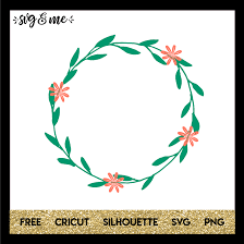 Download Leaf Flower Wreath Svg Me