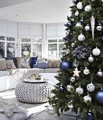Blue Christmas Tree Decorating Ideas Adding Cool Elegance To Winter Holiday Decor Elegant Christmas Trees Blue Christmas Tree Decorations Blue Christmas Decor