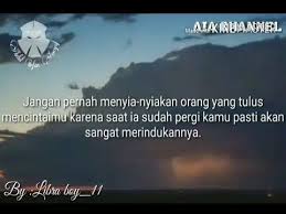 Renungan Jangan Sia Siakan Orang Yang Tulus Mencintai Anda Aia Channel Youtube Orang Bijak Bepergian