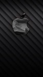 Iphone7wallpaper Black3dapple Jpg 750 1 334 Pixeles Wallpaper Iphone Wallpaper Ponsel Apple Logo
