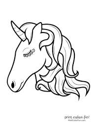 A fantastic collection of unicorn coloring pages for kids and for your princess birthday party activities. Top 100 Magical Unicorn Coloring Pages The Ultimate Free Printable Collection Print Color Fun