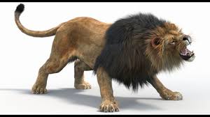 Animated Lion 3d Model By Promax3d Only At Turbosquid 3d Model Animation Lion Sculpture