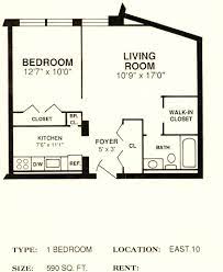 East 10 590 Sq Ft Junior 1 Bedroom Hotel Room Design Small House Design Plans One Room Apartment