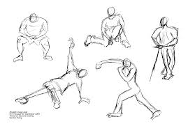Typical situations involve an artist drawing a series of poses taken by a model in a short amount of time, often as little as 10 seconds, or as long as 5 minutes. Gesture Drawing By David Lindo At Coroflot Com