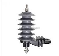 HOGN YH10W YH5W Surge Arrester 3kV 15kV 24kV 33kV Polymeric Housed  Metal-Oxide Lightning Protection Earthing Surge Arrester