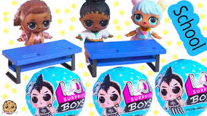 New Students At School Lol Surprise Boys Big Brother Mystery Blind Bag Barbie Doll House Blind Bags Lol