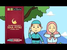 Anak Muslim 100k Subs Selamat Hari Raya Idul Fitri 1439h Youtube