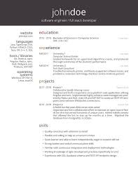 Maybe you would like to learn more about one of these? Software Engineer Full Stack Developer Graduate At The End Of May Resumes