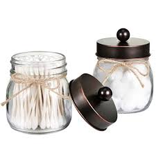 Maybe you would like to learn more about one of these? Storage Organization Rustic Farmhouse Decor Bathroom Accessories Matte Black Apothecary Jars 3 Pack Glass Bathroom Containers With Stainless Steel Lids Vanity Organizer Apothecary Jars For Qtip Cotton Balls Home Kitchen
