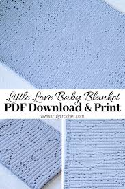 Keep your stitches even, do not be afraid to pull out a row if you make a mistake. Little Love Baby Blanket Crochet Blanket Pattern Filet Etsy Baby Blanket Crochet Pattern Boy Baby Blanket Crochet Crochet Patterns Free Blanket