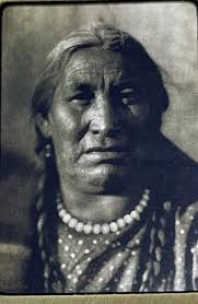 1038 Edward Curtis “Corn Woman” Mandan Native American Photo 35mm Art Slide