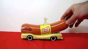 Wienermobiles are in current use by the oscar mayer company. Oscar Mayer Wienermobile Toy Working Youtube