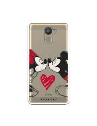 Minnie Beso Clear para Bq Aquaris U Plus