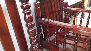 Wall rails are an excellent choice for interior stairways. Asian Paints Walnut Stainer Colour Finishing For Country Teak Wood Youtube