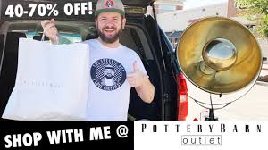Keep an eye out for warehouse clearance events where you can find discontinued merchandise at a fraction of the original cost. Pottery Barn Outlet Yasss Come Shop With Me Youtube