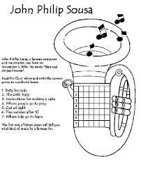 John Philip Sousa Composer Study Lesson Ideas Elementary Music Classroom Composer Study Music Class Activities