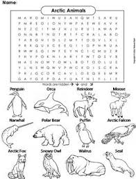 Each printable highlights a word that starts. Arctic Animals Activity Word Search Worksheet By Science Spot Tpt