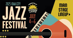 Summer of the Arts | Announcing the 2025 Iowa City Jazz Festival lineup!  https://conta.cc/4jB02uD | Instagram