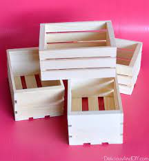 Wooden shipping crates wooden crates wooden boxes folding furniture crate furniture kitchen storage boxes locker storage moving crates uses of wood. Diy Mini Wood Crates Organizer Delicious And Diy