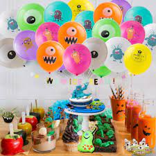 Confetti is the perfect addition to party tables, birthday cards and much more! Monster Themed Kids Birthday Party Decorations Hanging Banner Latex Balloons Cake Topper Girl Boy Party Baby Shower Anniversary Party Diy Decorations Aliexpress