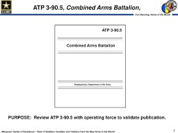 Ppt Atp 3 90 5 Combined Arms Battalion Powerpoint
