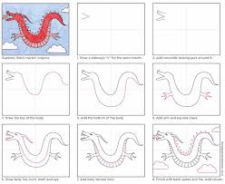 More images for how to draw a dragon easy for kids step by step » 1001 Ideas For Easy Drawings For Kids To Develop Their Creativity