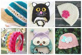 There are designs for all ages and patterns for all skill levels. 24 Adorable Free Crochet Baby Hat Patterns Ideal Me