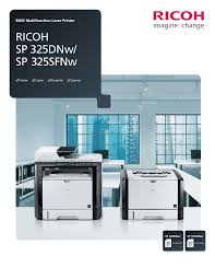 Pcl6 driver for universal print v2.0 or later can be used with this utility. Ricoh Sp 325dnw Sp 325sfnw Manualzz