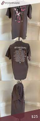 Bryan Adams 2007 Concert Short Sleeve Tee Shirt Short Sleeve Tee Shirts Concert Shorts Short Sleeve Tee
