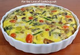 Roasted Vegetable And Swiss Cheese Baked Frittata Recipe Veggie Frittata Recipes Vegetable Frittata