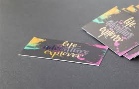 Notice how the color theme gives this minimalist design that unique edge to make the business card stand out. Duplex Business Cards With Spot Uv Offsetcards Com