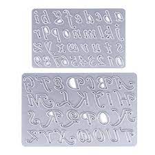 Total 36 tiles in a pack. Jkjf A Z Alphabets 0 9 Numbers Scrapbooking Cutting Dies Set Of 2 Metal Alphabet Stencils Steel Cutting Dies For Diy Craft Card Making Upper Case Letters Lower Case Letters And Numbers Amazon In