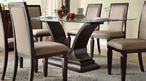 It's absolutely beautiful and the quality of the table is more than. Homelegance Plano Dining Table Glass Dining Table Glass Dining Table Designs Dining Room Table