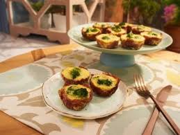 Mini Broccoli Quiches With Prosciutto Crusts Recipe Food Network Recipes Food Recipes Breakfast Dishes