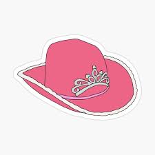 Maybe you would like to learn more about one of these? Pink Cowgirl Hat Sticker By Tehecaity In 2021 Preppy Stickers Pink Cowgirl Stickers