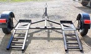 Diy Car Tow Dolly Remolque Para Carro Acoplado Para Uso General Grua Remolque