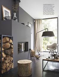 Grey Looks So Pretty With Warm Wood Home Interior House Design