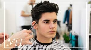 Medium hairstyles can vary from the low fade to a side part to pompadour, but with it, it can also comprise a natural and messy look. Men S Medium Length Haircut With High Hold 2020 Hairstyle Tutorial Youtube