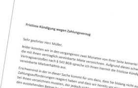 Sollten sie ihren zahlungsverpflichtungen weiterhin nicht pünktlich. Fristlose Kundigung Des Mietverhaltnisses Bei Zahlungsverzug Fischer Immobilien