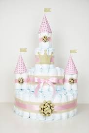 Windeltorte Fur Kleine Prinzessinnen Windeltorten Anleitung Windel Windeltorte Basteln