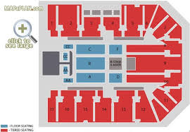 birmingham national indoor arena seating plan