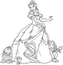 Make a fun coloring book out of family photos wi. Pics Photos Belle Princess Coloring Pages Disney Coloring Pages Galleries